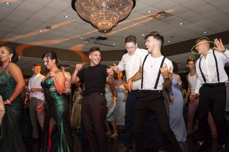 Dancin' away the night - and worries - at Sharon prom